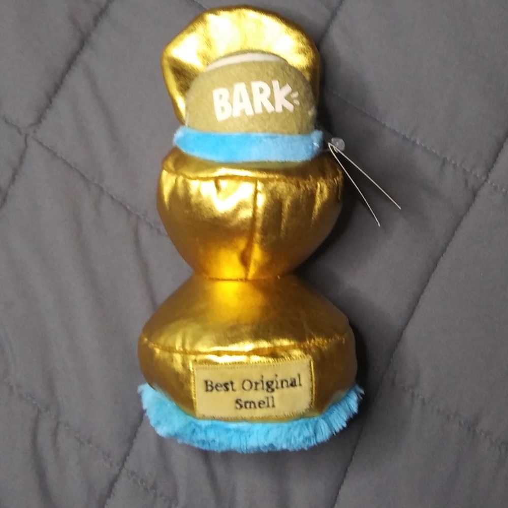 ⭐NWT Bark Squeaky Toy with Ball